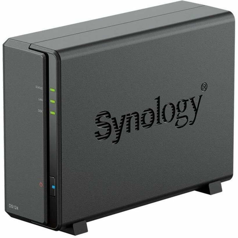 Synology DiskStation DS124 SAN/NAS Storage System - Realtek RTD1619B Quad-core (4 Core)