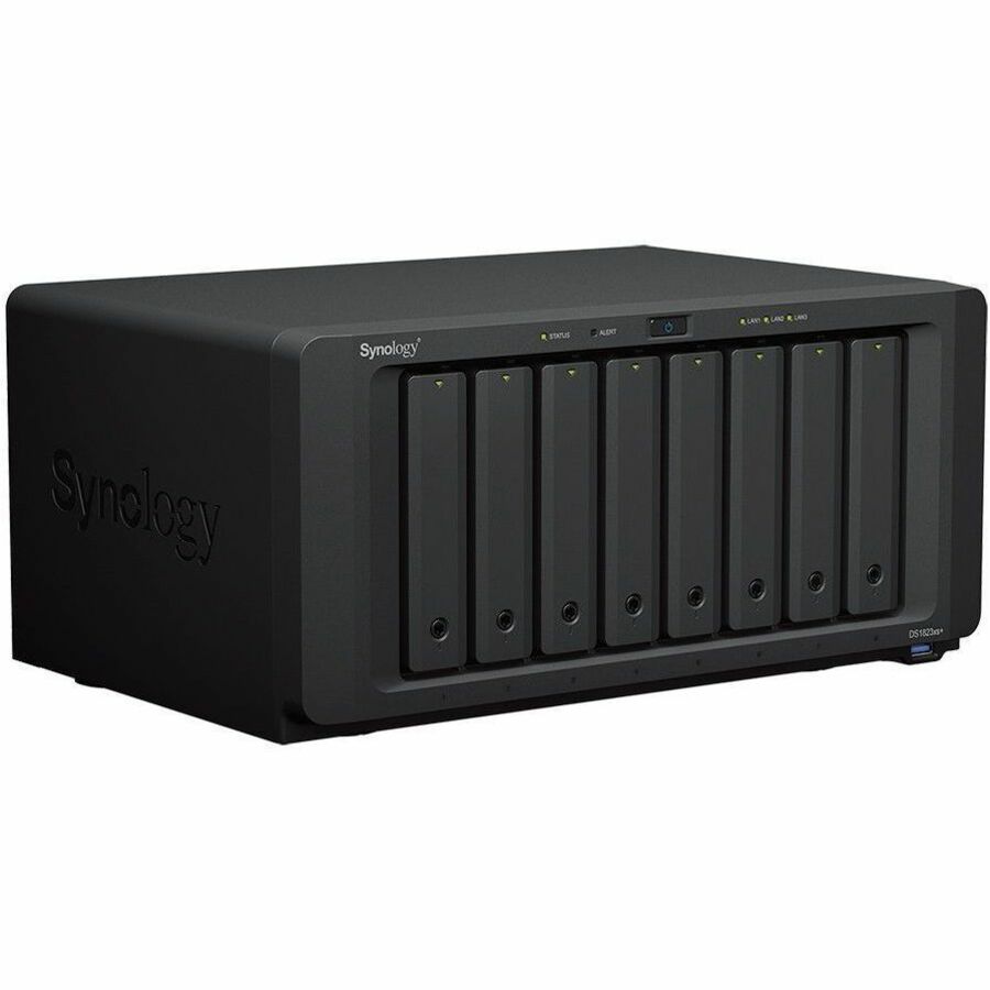 Synology DiskStation DS1823XS+ SAN/NAS Storage System - AMD Ryzen V1780B Quad-core (4