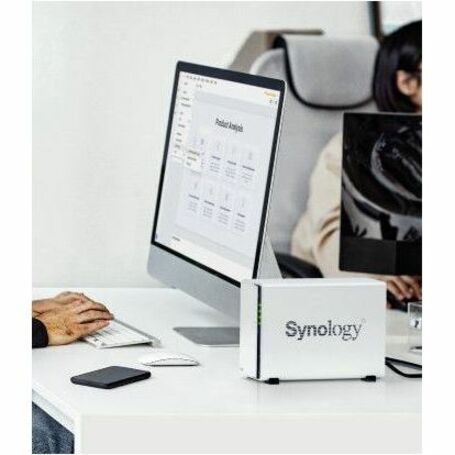 Synology DiskStation DS223j SAN/NAS Storage System - 1 x Realtek RTD1619 Quad-core (4