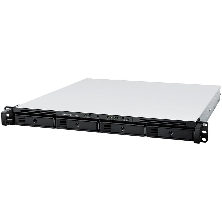 Synology RackStation RS822+ - 4-Bay Rackmount NAS 1U Server | TecISoft