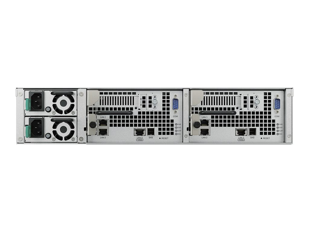 Synology UC3400 12-Bay Diskless SAN with Active-Active Dual Controllers for Enterprise