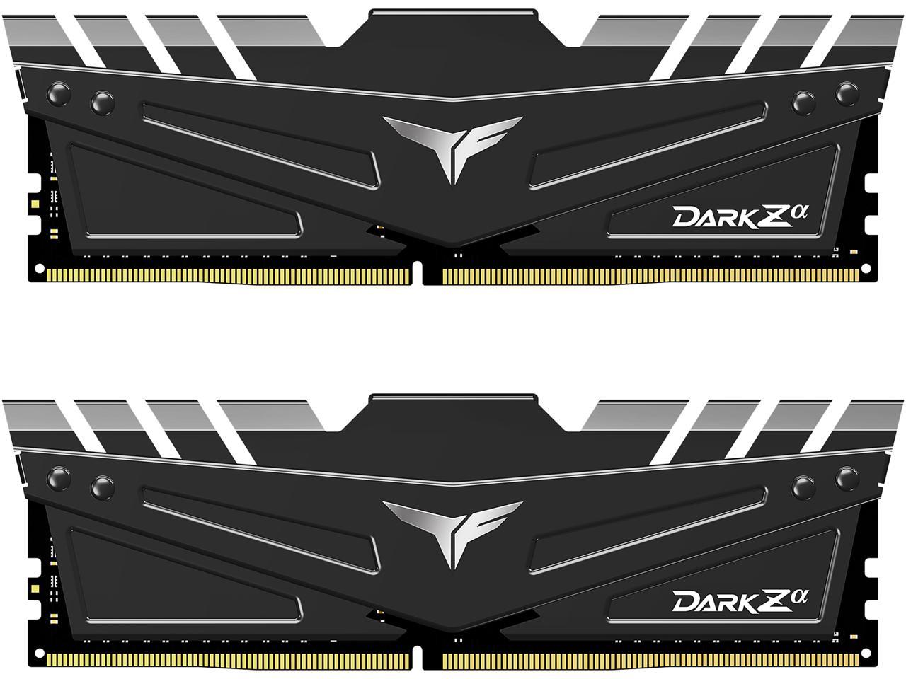T-Force DARK Z&alpha; 16GB (2 x 8GB) DDR4 SDRAM Memory Kit TDZAD416G3200HC16FDC01