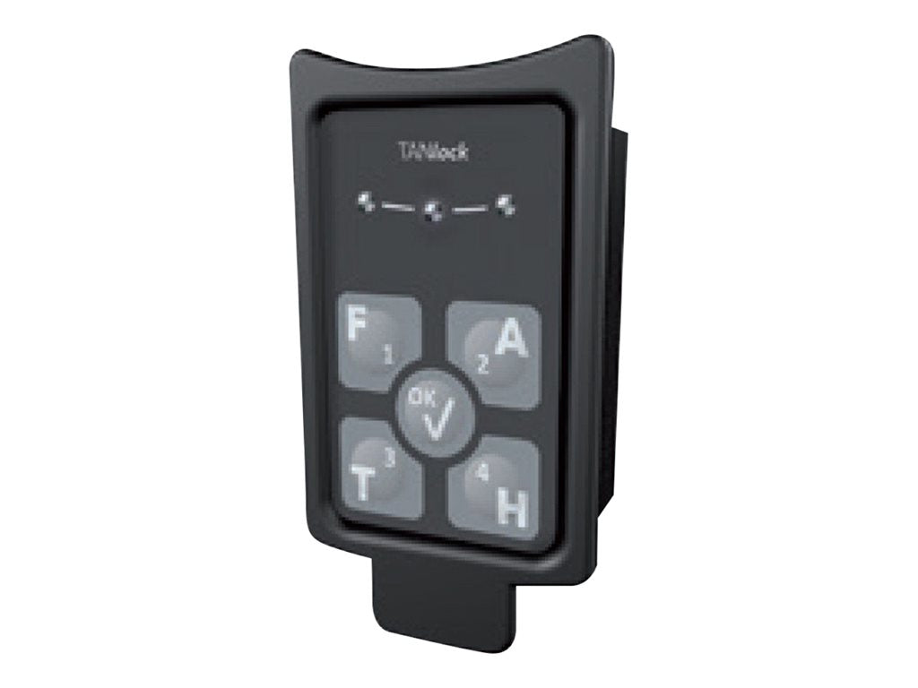 TANlock 3 - Door lock - electronic, biometric - smart lock - touch keypad - black