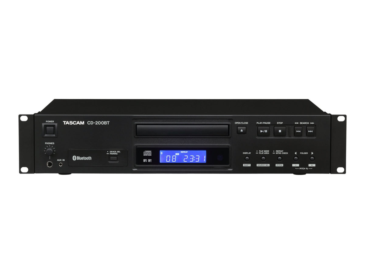 TASCAM CD-200BT Professional CD Player with Bluetooth