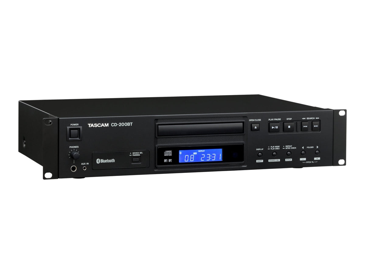 TASCAM CD-200BT Professional CD Player with Bluetooth