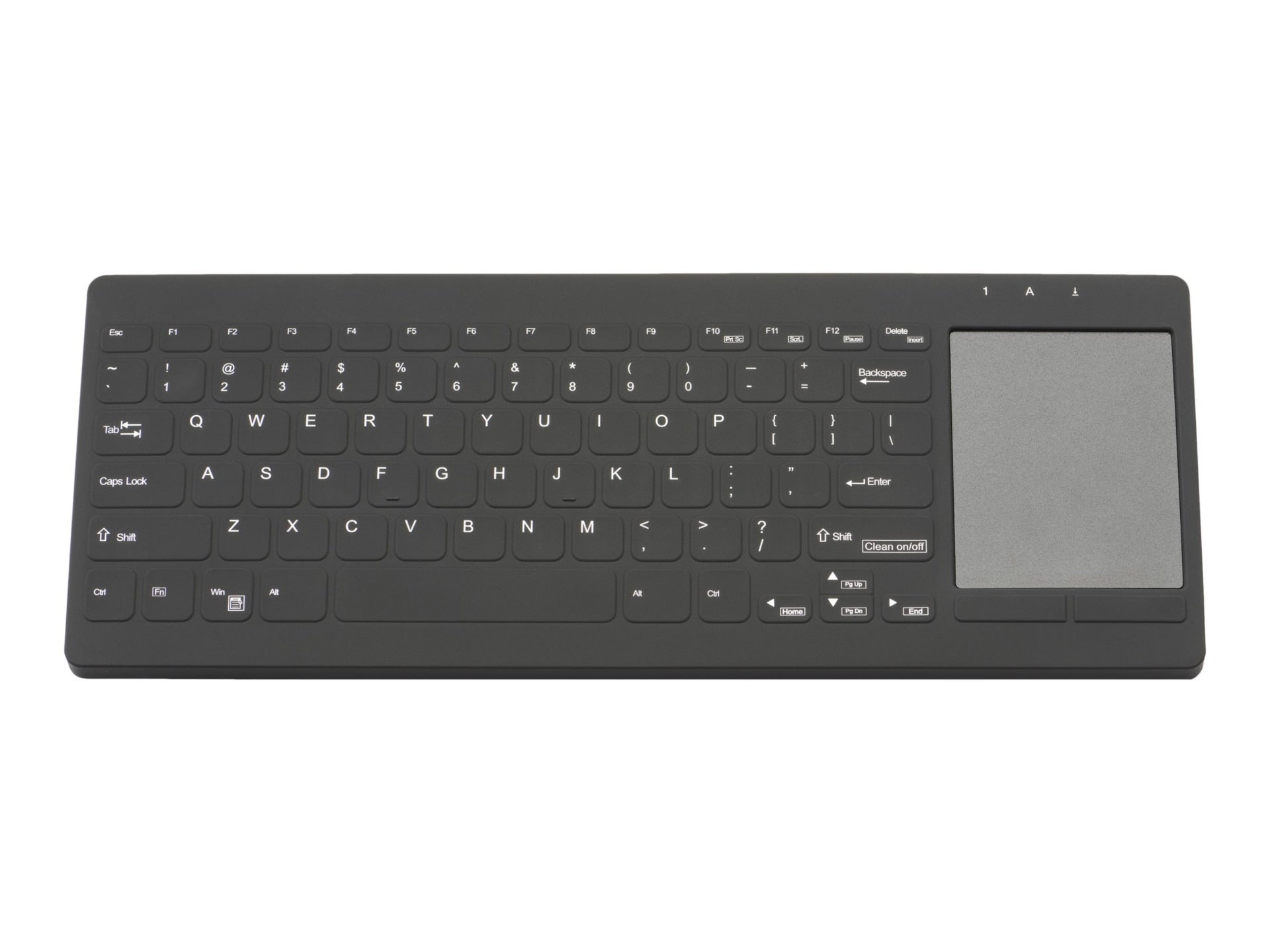 TG3 CK78 78-Key Low-Profile Backlit USB Keyboard with Touchpad