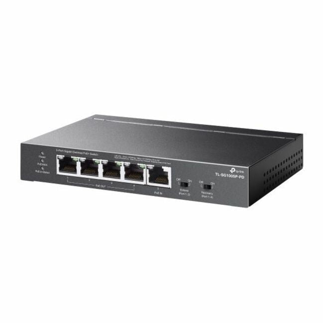 TP-LINK 5-Port Gigabit Desktop Switch with PoE In/Out for Small Offices