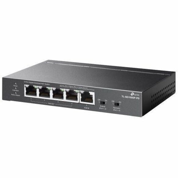 TP-LINK 5-Port Gigabit Desktop Switch with PoE In/Out for Small Offices
