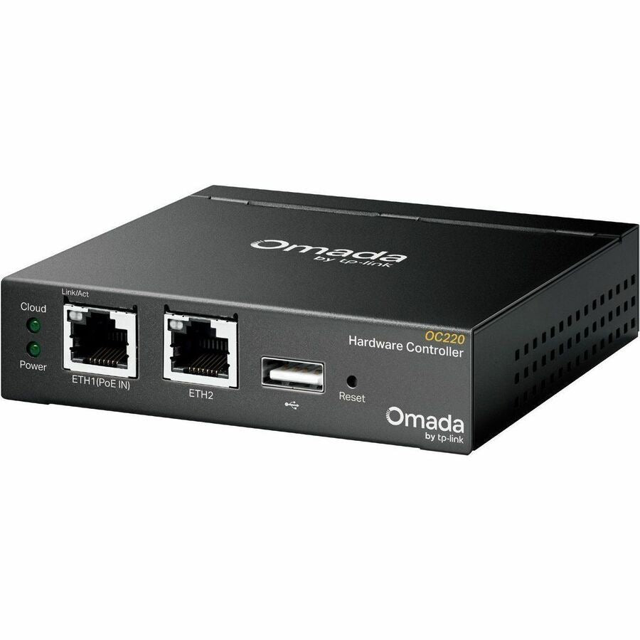 TP-LINK Omada OC220 Hardware Controller - 2 Gigabit Ethernet Ports, Cloud Management for IT Pros