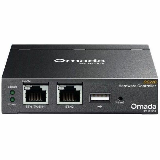 TP-LINK Omada OC220 Hardware Controller - 2 Gigabit Ethernet Ports, Cloud Management for IT Pros