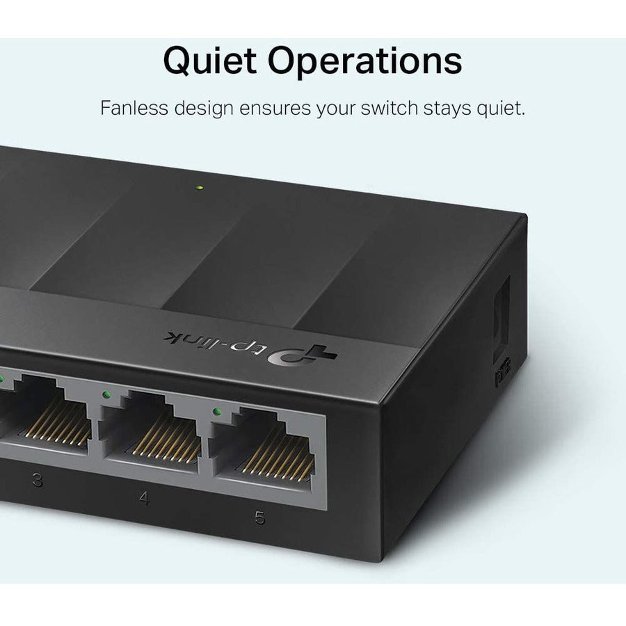 TP-Link 5-Port Gigabit Desktop Switch LS1005G - Unmanaged Green Ethernet | Tecisoft
