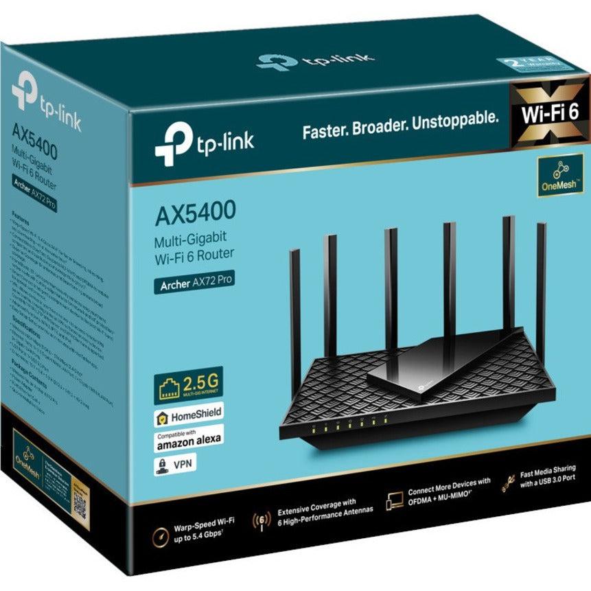 TP-Link Archer AX72 Pro - AX5400 WiFi 6 Router