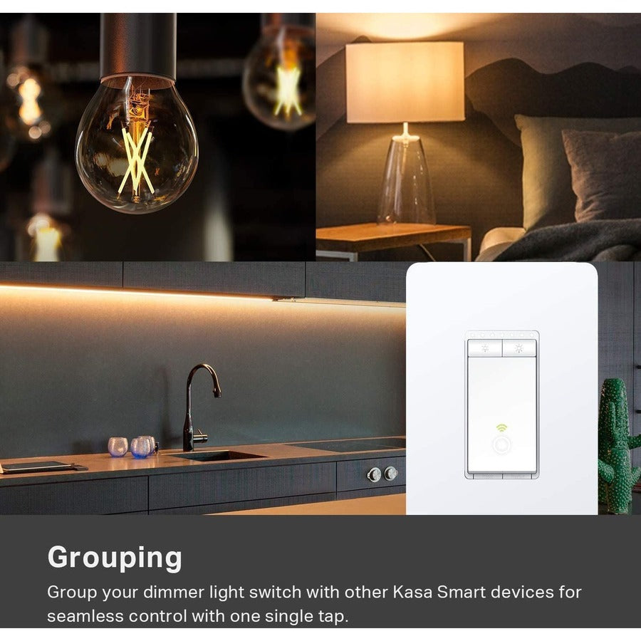 TP-Link Kasa Smart HS220 - Kasa Smart Dimmer Switch