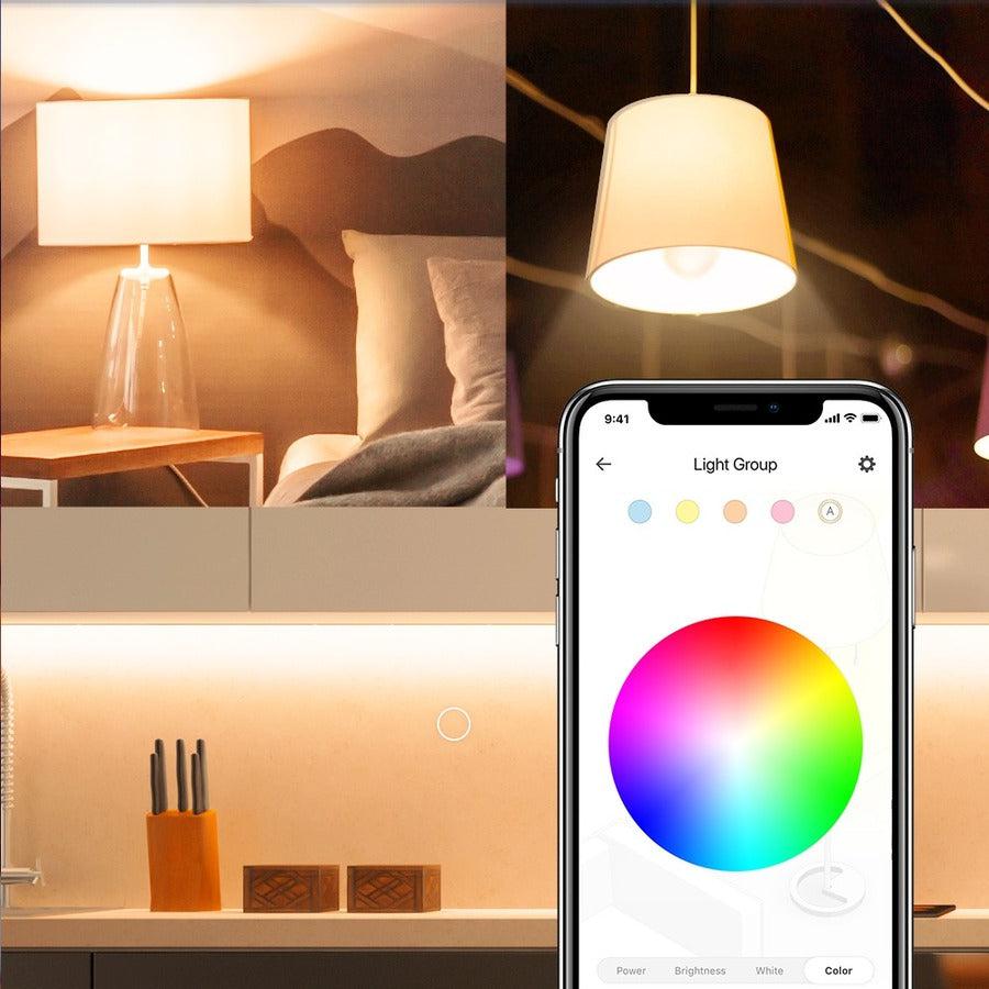 TP-Link Kasa Smart KL130P4 (4-pack) - Kasa Smart Bulbs, Multicolor
