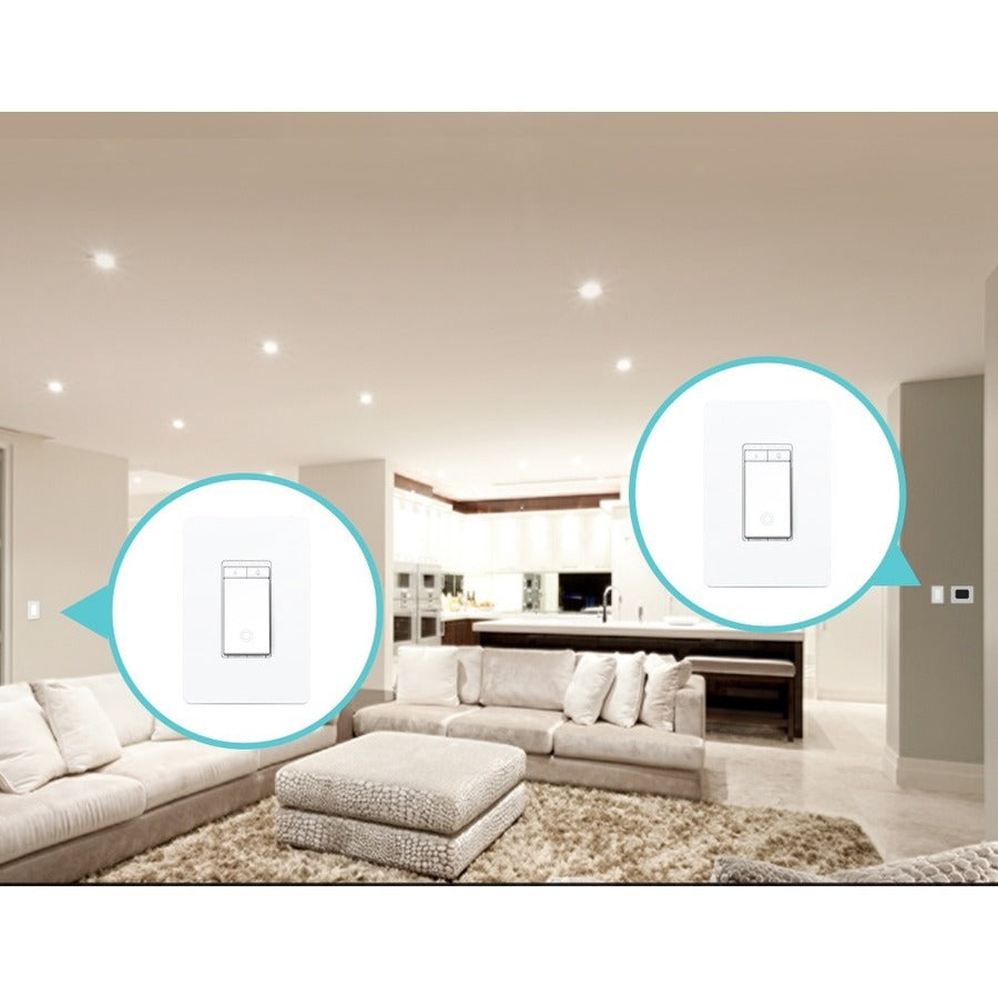 TP-Link Kasa Smart KS230 KIT (2-pack) - Kasa Smart 3 Way Dimmer Switch KIT