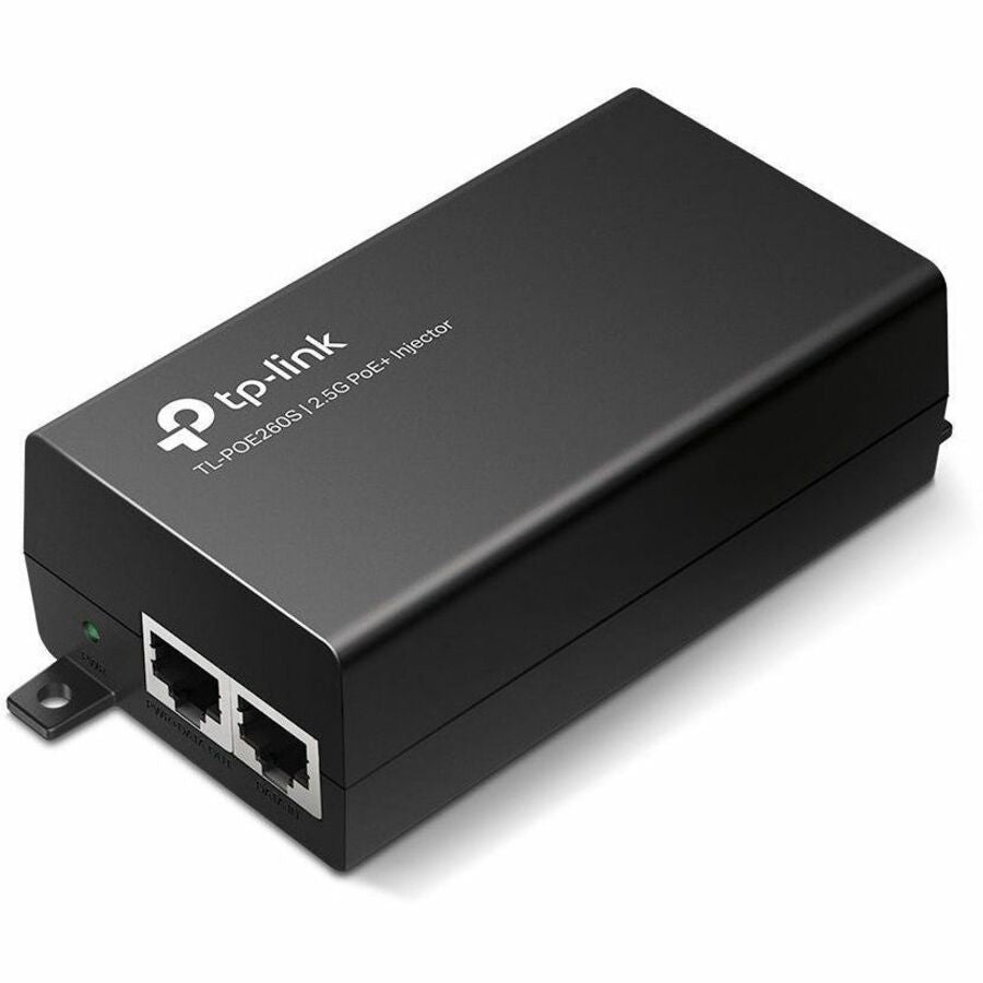 TP-Link TL-POE260S - 2.5G PoE+ Injector Adapter - 802.3at/af Compliant - Data and Power