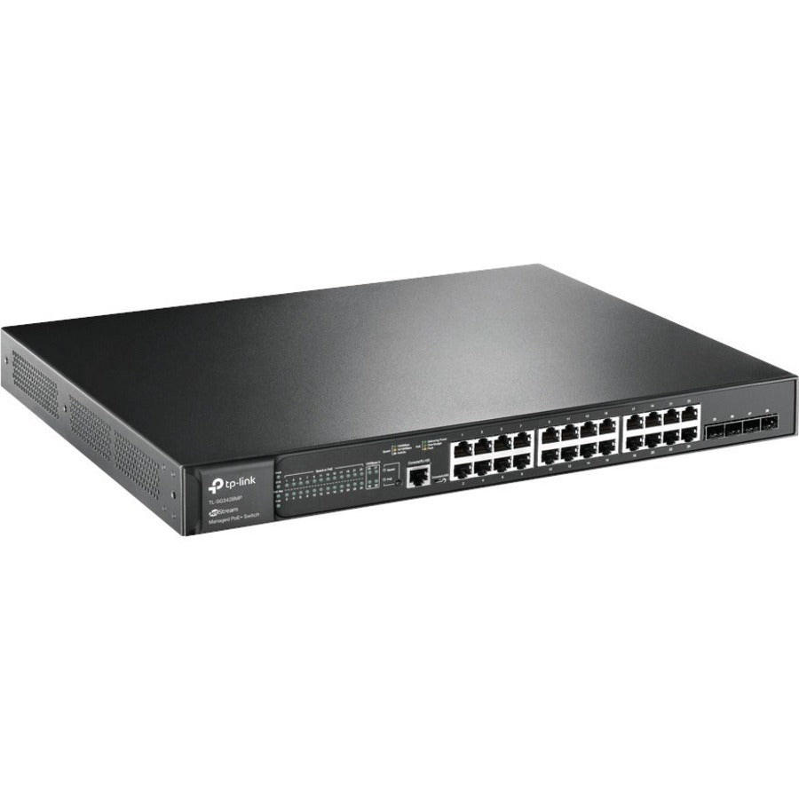 TP-Link TL-SG3428MP - JetStream&trade; 28-Port Gigabit L2+ Managed Switch with 24-Port PoE+