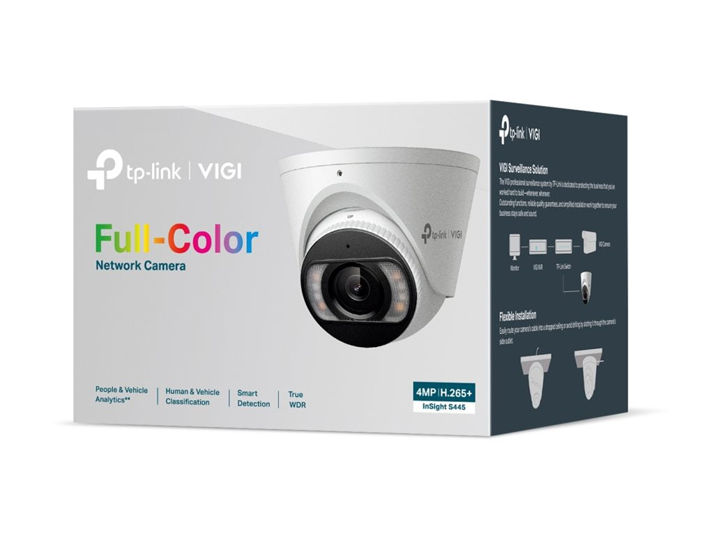 TP-Link VIGI InSight S445 V1.6 - Network surveillance camera - pan / tilt - turret - waterproof - color (Day&Night) - 4