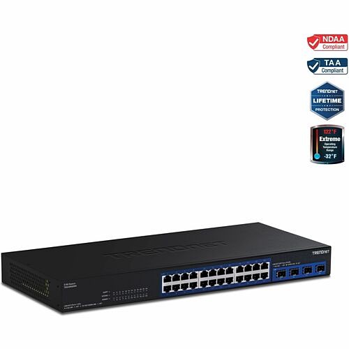 TRENDNET 28-Port Multi-Gig Switch 10Gbps for Business Networks