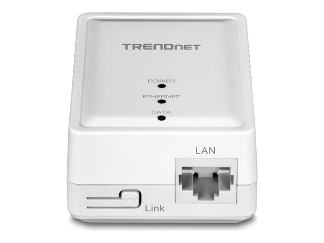 TRENDNET 500 Mbps Powerline Ethernet Adapter Kit TPL-406E2K for Home & Office