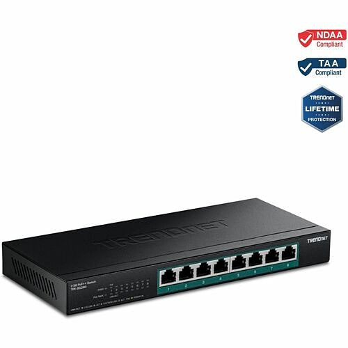 TRENDNET 8-Port 2.5G PoE++ Switch TPE-BG380 for Business Networks