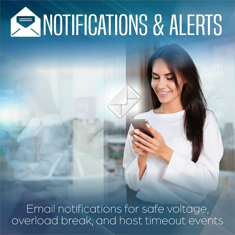 TRENDnet 6-Outlet Managed PDU Rackmount Power Distribution Unit 1 x NEMA 5-15R Bypass Powe