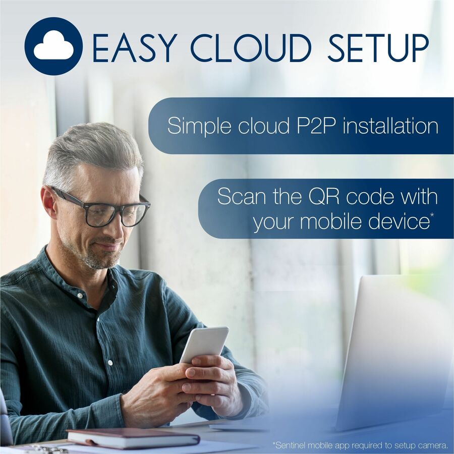 TRENDnet Indoor Outdoor 5MP H.265 PoE IR Fixed Turret Network Camera, IP66 Rated Housing,