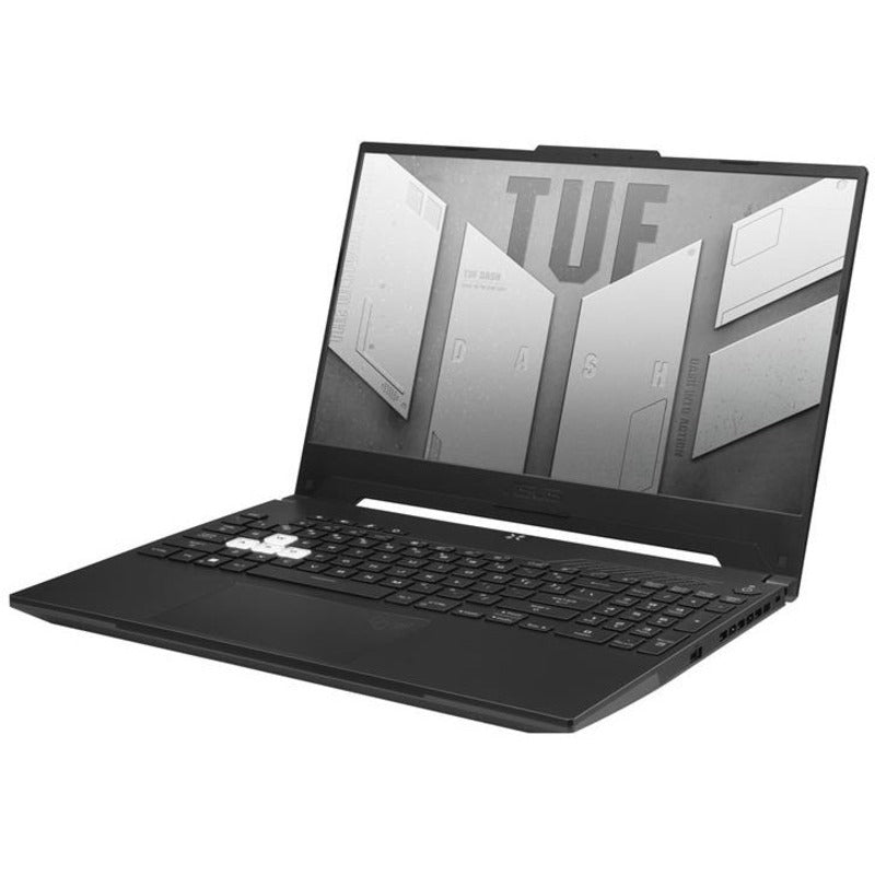 TUF Dash F15 FX517 FX517ZE-RS51 15.6" Gaming Notebook - Full HD - 1920 x 1080 - Intel Core i5 12th Gen i5-12450H Octa-core (8 Core) 2 GHz - 8 GB Total RAM - 512 GB SSD - Off Black