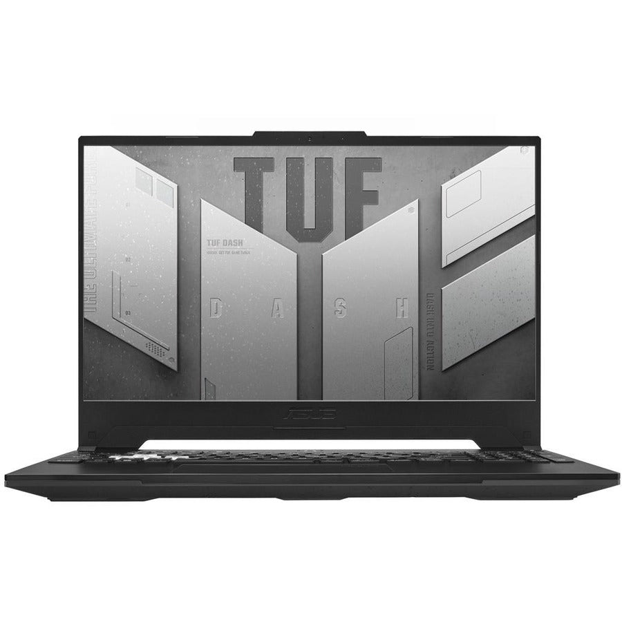 TUF Dash F15 FX517 FX517ZE-RS51 15.6" Gaming Notebook - Full HD - 1920 x 1080 - Intel Core i5 12th Gen i5-12450H Octa-core (8 Core) 2 GHz - 8 GB Total RAM - 512 GB SSD - Off Black