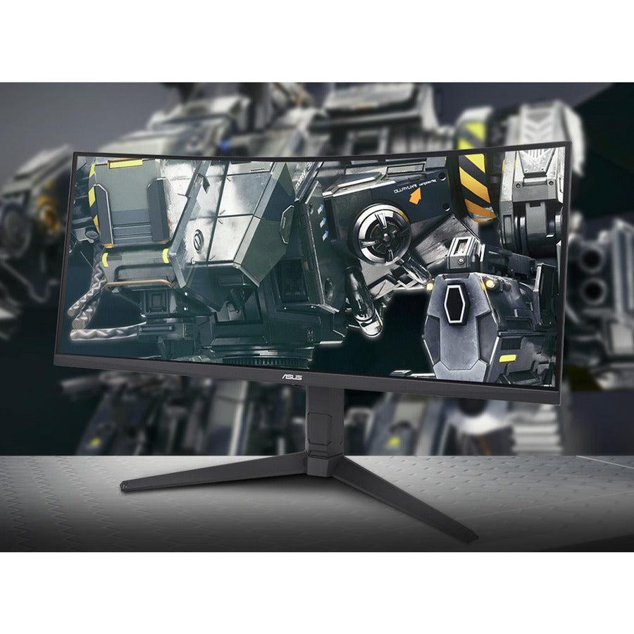 TUF VG34VQEL1A 34" WQHD Curved Screen LED Gaming LCD Monitor - 21:9