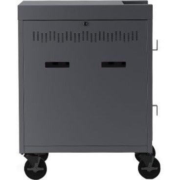 Tablet Charging Cart - Mobile Device Storage Solution for 32 Tablets | Tecisoft TVC32PAC-BP