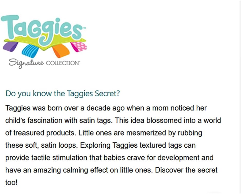 Taggies Soft Book - Painted Pony