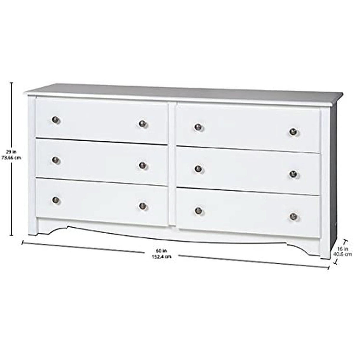 Tall Dresser Coffee Brown With Removable Fabric Bins