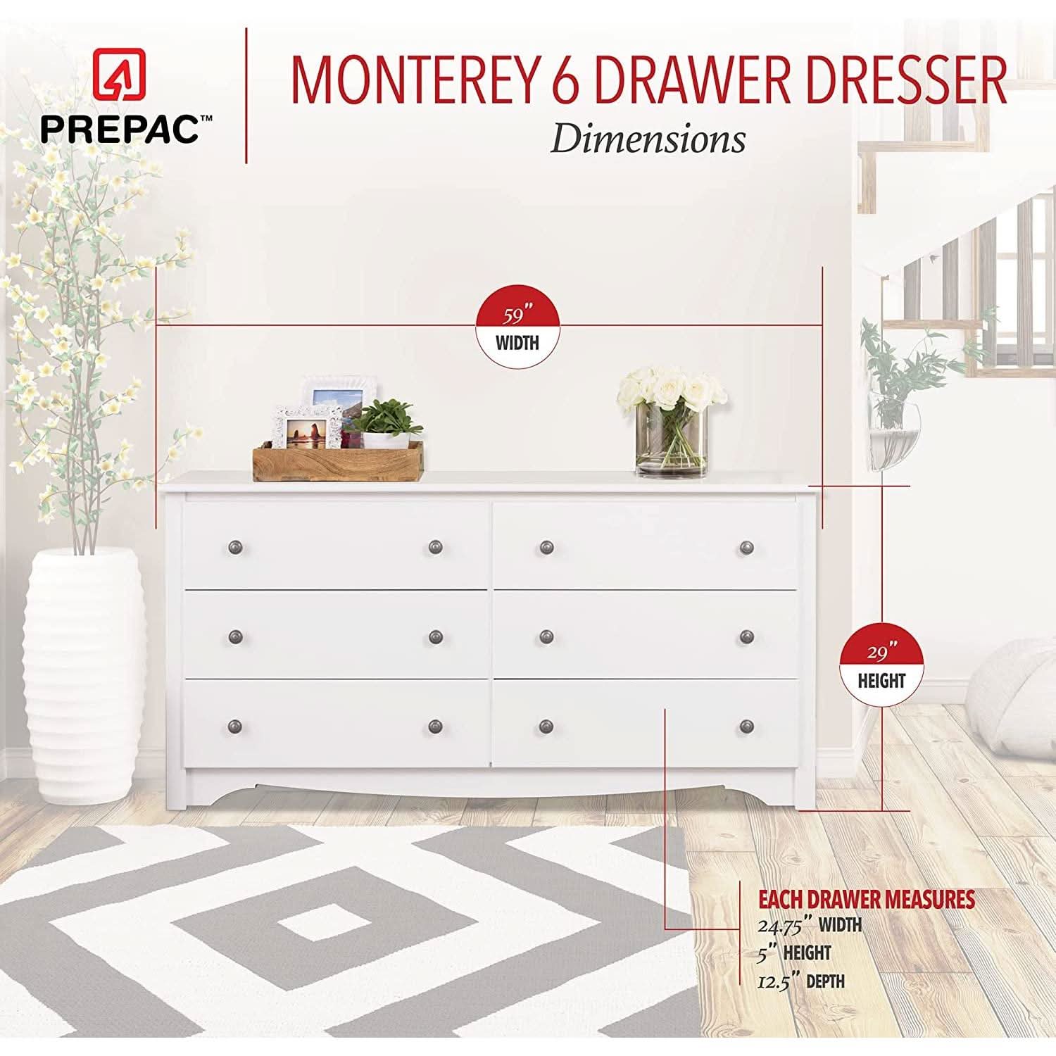 Tall Dresser Coffee Brown With Removable Fabric Bins