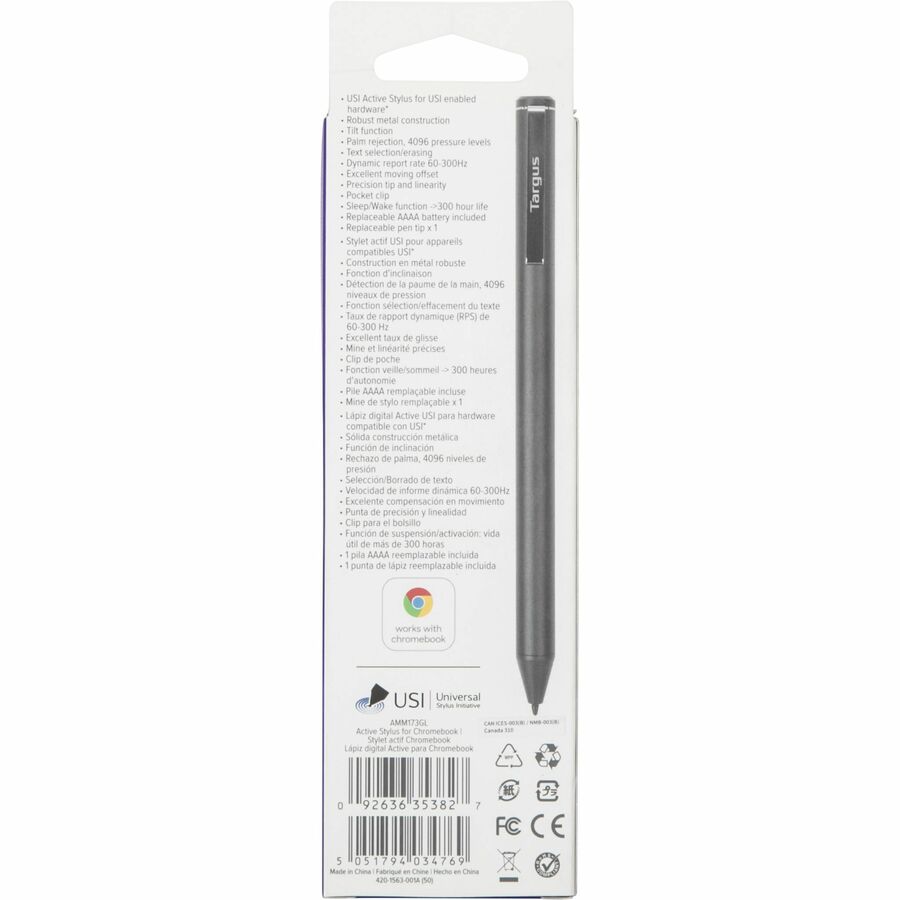 Targus Active Stylus for Chromebook AMM173GL