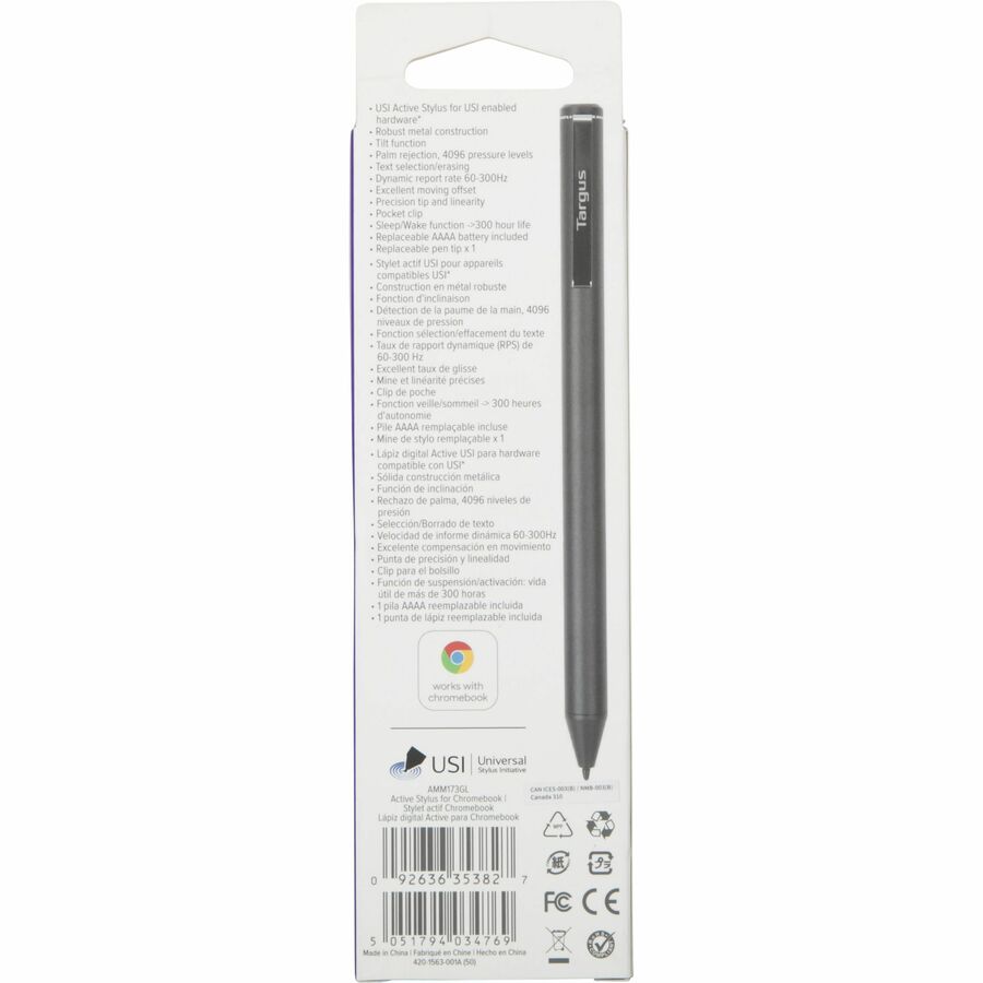 Targus Active Stylus for Chromebook AMM173GL