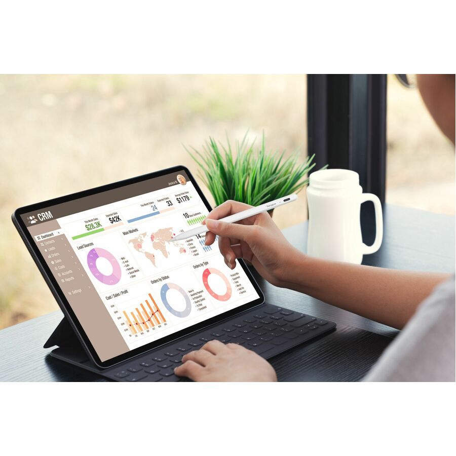 Targus Amm174Amgl Stylus Pen 13.6 G White