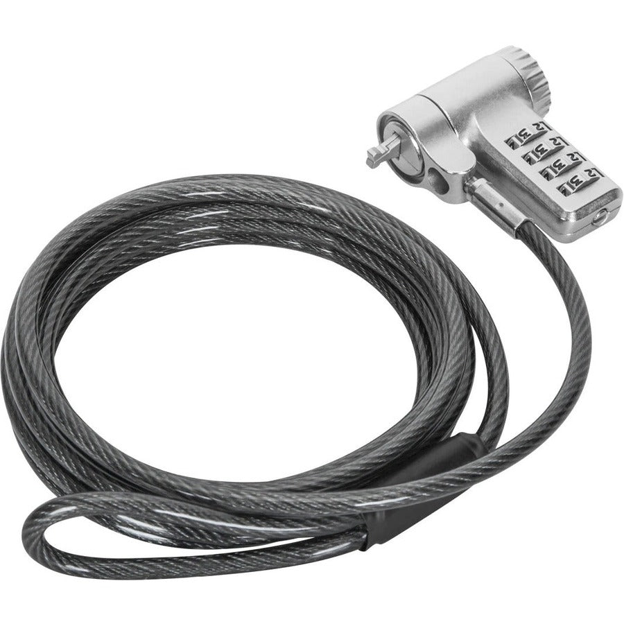 Targus Asp96Rgl Cable Lock Silver 2 M
