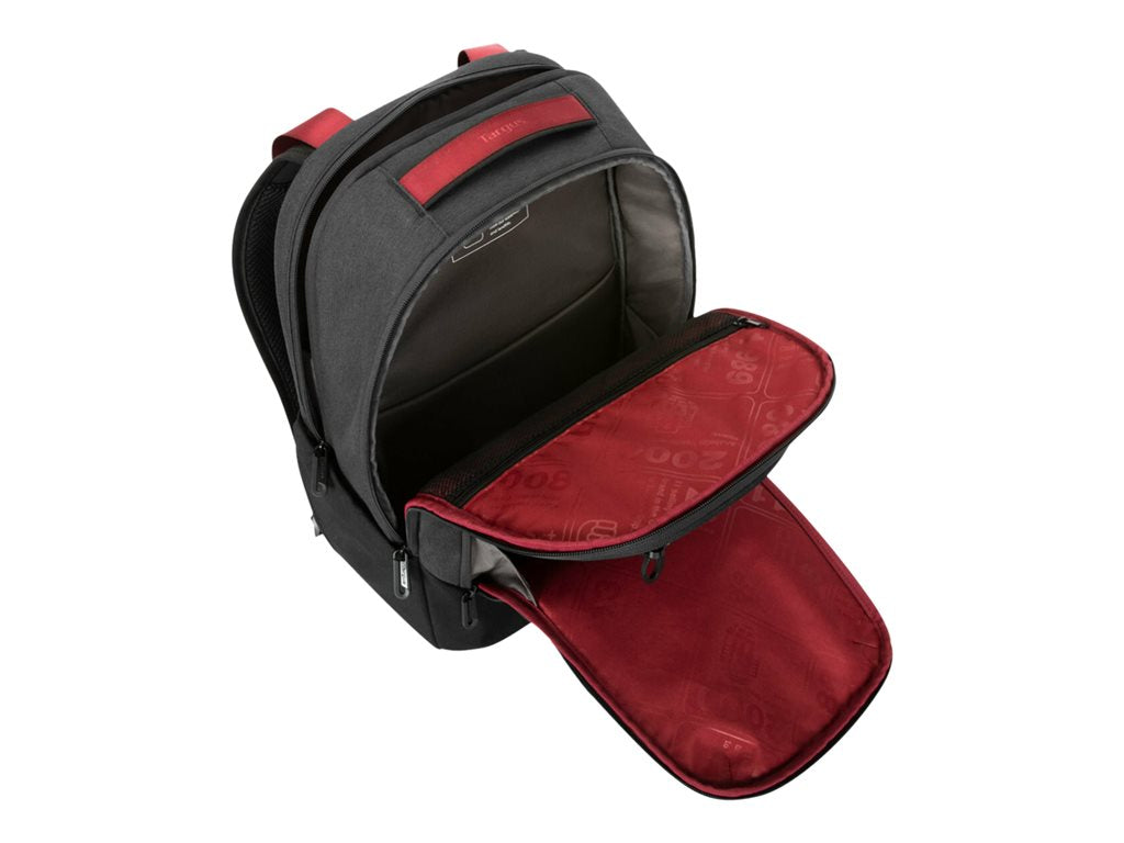 Targus Cypress Hero Backpack with EcoSmart - 40th Anniversary - notebook carrying backpack - up to 15.6 - dark charcoal TBB94504GL