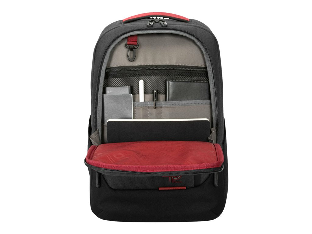 Targus Cypress Hero Backpack with EcoSmart - 40th Anniversary - notebook carrying backpack - up to 15.6 - dark charcoal TBB94504GL