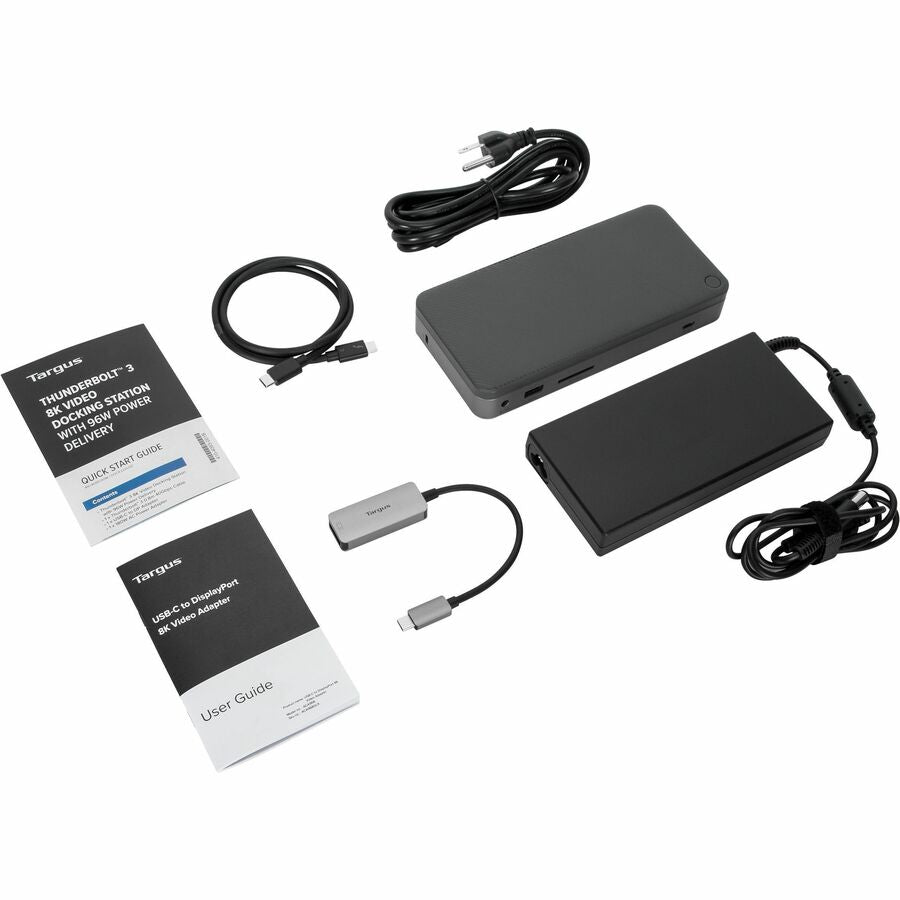 Targus Dock222Usz Notebook Dock/Port Replicator Docking Thunderbolt 3 Black