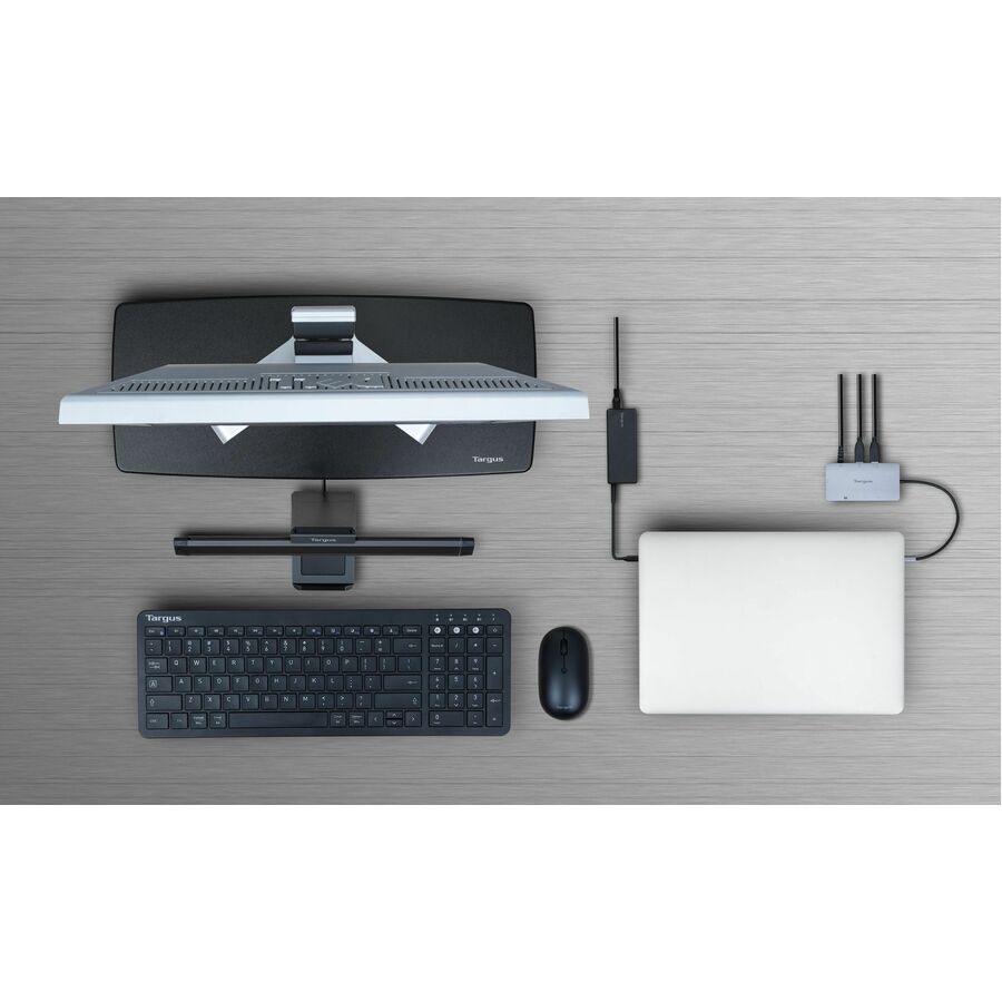 Targus Dock423Tt Notebook Dock/Port Replicator Wired & Wireless Usb 3.2 Gen 1 (3.1 Gen 1) Type-C Silver