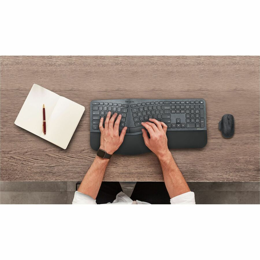 Targus EcoSmart Ergonomic Keyboard AKB871US