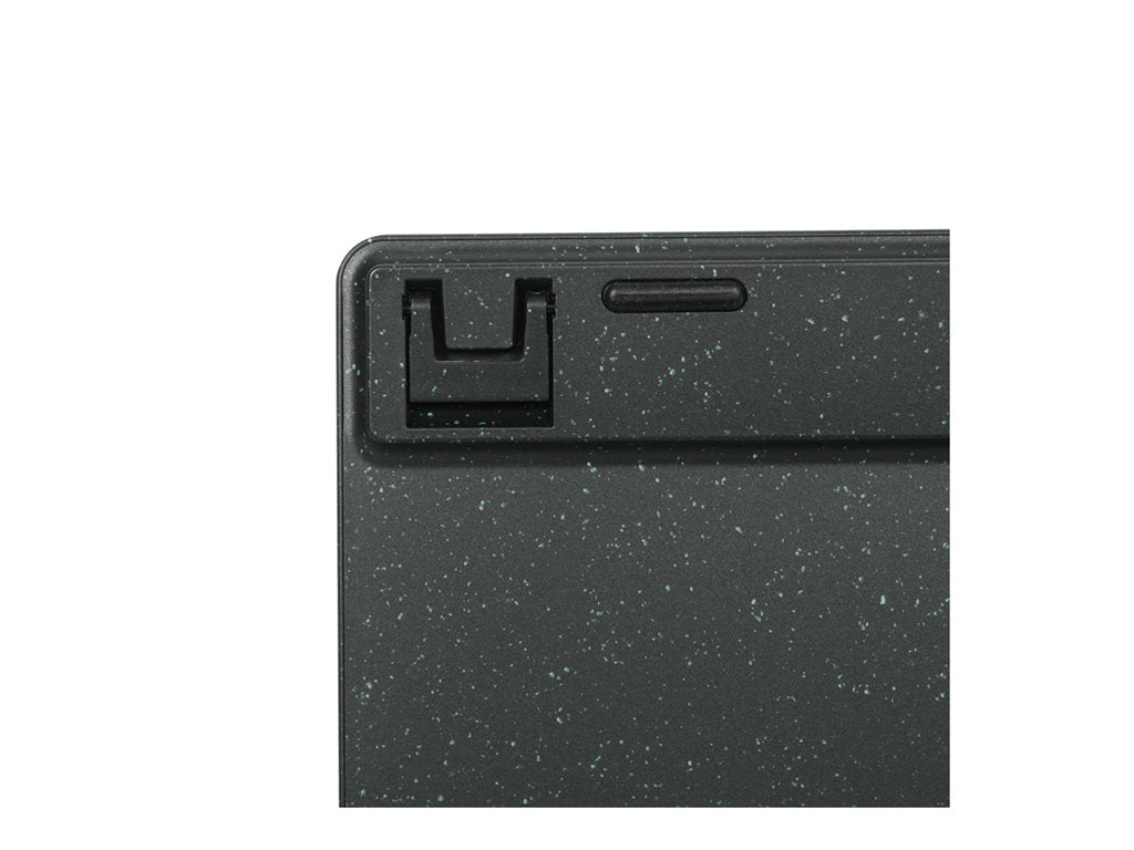 Targus EcoSmart - Keyboard - full size - antimicrobial - wireless - Bluetooth 5.0, 2.4 GHz - QWERTY - US - black AKB873US