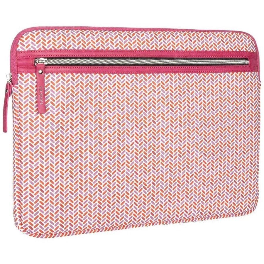 Targus Herringbone Notebook Case 35.6 Cm (14") Sleeve Case Pink