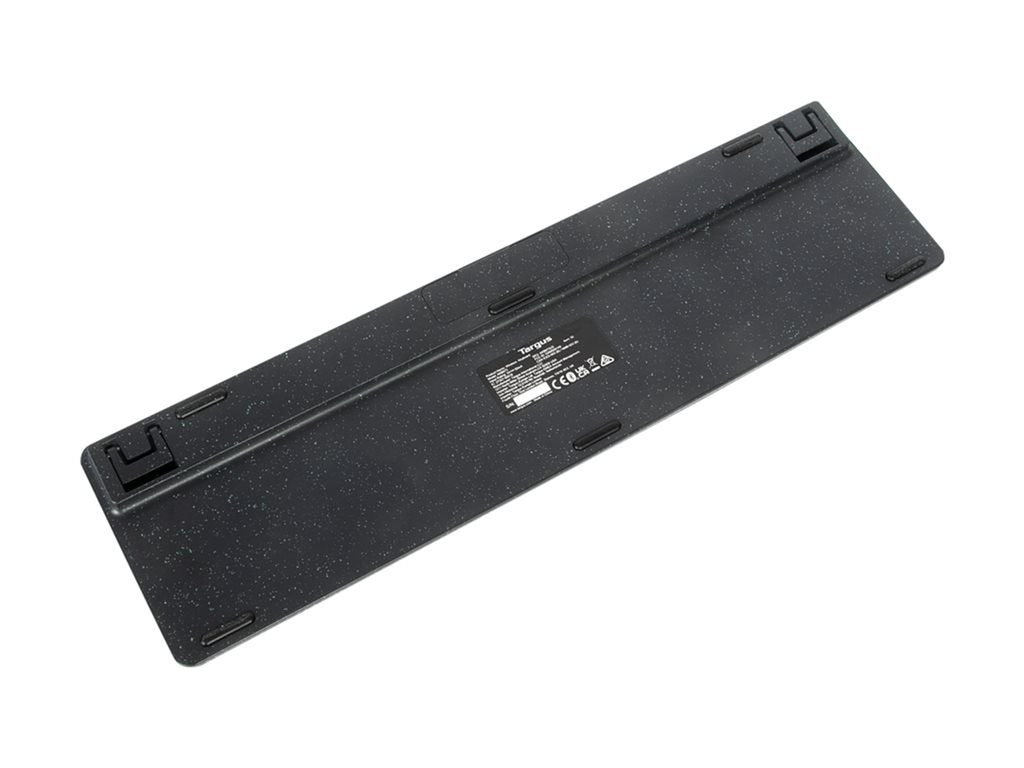 Targus - Keyboard and mouse set - EcoSmart, midsize, comfort, combo - full size - antimicrobial - wireless - 2.4 GHz, Bluetooth AKM626USZ