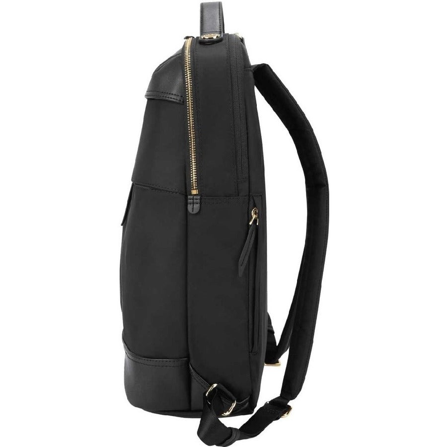 Targus Newport Backpack Black Leatherette, Nylon