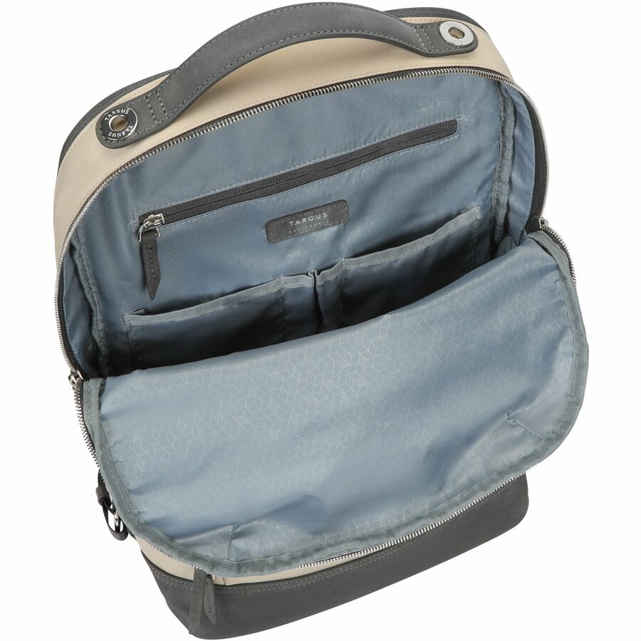 Targus Newport Notebook Case 38.1 Cm (15") Backpack Grey, Tan