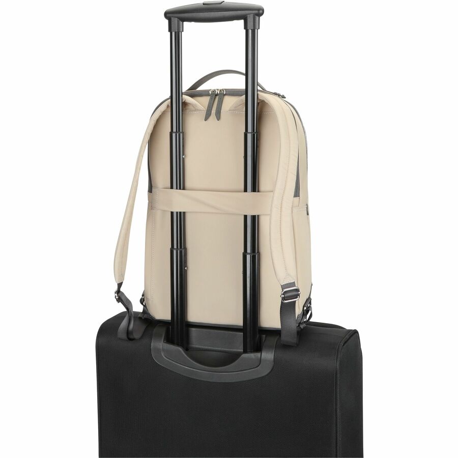 Targus Newport Notebook Case 38.1 Cm (15") Backpack Grey, Tan