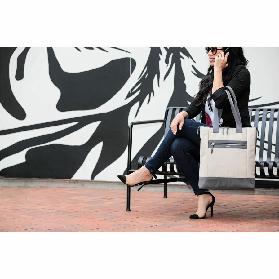 Targus Newport Notebook Case 38.1 Cm (15") Grey, Tan